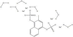 Menadiolナトリウムの二リン酸塩CAS 6700-42-1の薬剤の中間物