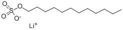 CAS 2044-56-6の薬剤の中間物LDSのリチウムDodecyl硫酸塩